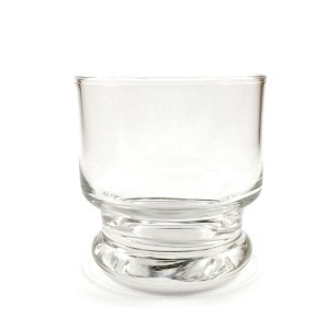 Narrow Base Glass Cup (front)