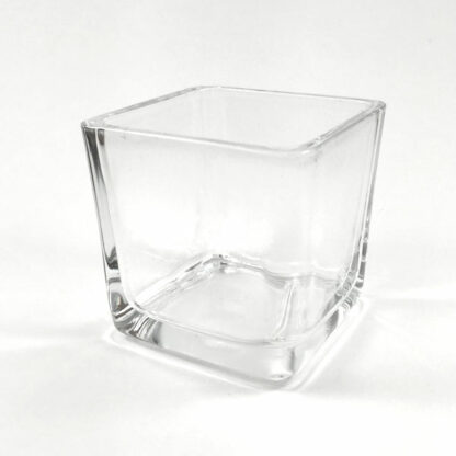 Slightly Tapered + Glass Cube (corner)