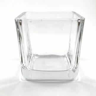 Slightly Tapered + Glass Cube (front)