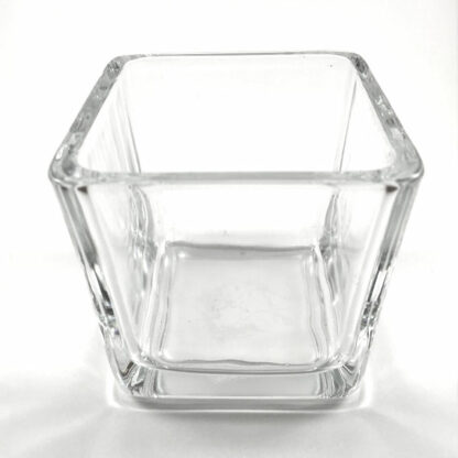 Slightly Tapered + Glass Cube (top)